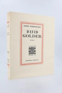 NEMIROVSKY David Golder EDITION ORIGINALE Grand papier 1929 - Picture 1 of 1
