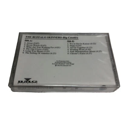NEW Big Country Promo Cassette Tape Buffalo Skimmers Advance 1993 Sealed - Image 1 of 3