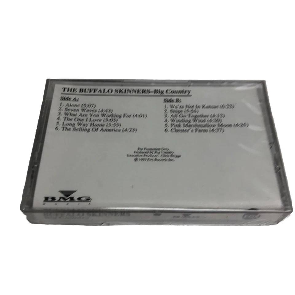 NEW Big Country Promo Cassette Tape Buffalo Skimmers Advance 1993 Sealed - Image 1 of 3