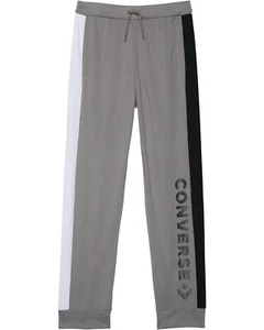 Converse Boy's Joggers Sweatpants Color-Block Dark Grey Heather Size 4 $35 - Picture 1 of 9