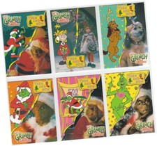 How The Grinch Stole Christmas - 6 Card "Then and Now" Chase Set TN1-TN6 - 2000