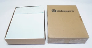 Lot 500 Safeguard Black Laser Top Checks W/Stubs SFSL1MMV1N Teal Marble PMS 328 - Picture 1 of 5
