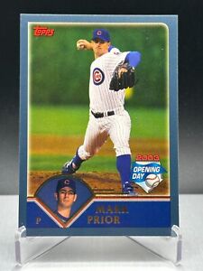 Mark Prior - Chicago Cubs - 2003 Topps Opening Day - #35