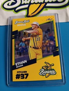 Ethan Skuija Savannah Bananas 2024 Leaf Baseball Card Rookie - Picture 1 of 2