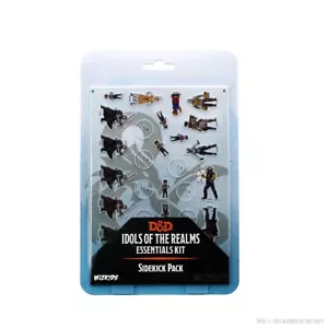PAQUETE SIDEKICK D&D Idols of the Realms Essentials Kit Wizkids WZK94503 2D Minis - Imagen 1 de 3