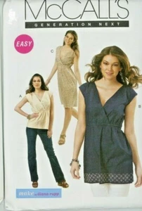Vestido túnica Misses Top patrón McCall M6354 diseño Diana Rupp talla xS-Med sin cortar - Imagen 1 de 2