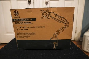 Mountio Full Motion GS-80 Desktop Monitor Mount - Picture 1 of 2