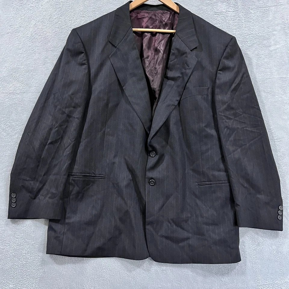 Abrigo deportivo Louis Roth para hombre 50R Blazer de colección hecho en Estados Unidos forrado a rayas Foto 1 de 4