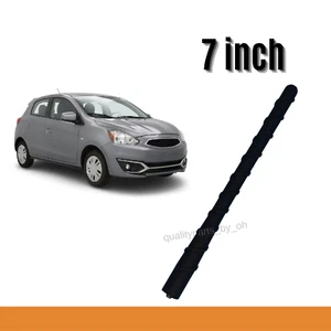 Antena de radio de repuesto de mástil AM/FM negro de 7" para Mitsubishi Mirage 2017-2020 - Imagen 1 de 4