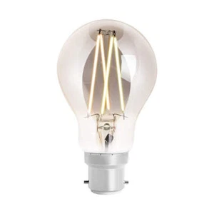4lite Retro A60 Blanco Ahumado WiFi LED Bombilla Inteligente - Tapa Bayoneta B22 - Imagen 1 de 6