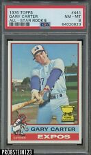1976 Topps #441 Gary Carter Montreal Expos All-Star Rookie HOF PSA 8 NM-MT