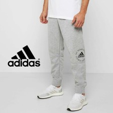 grey adidas joggers mens