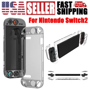 Clear Slim Hard Skin Case Cover Schutzhülle für Nintendo Switch 2 - Bild 1 von 7