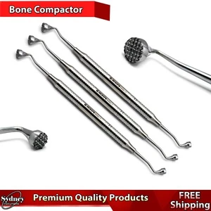 Compactador óseo dental empaquetador implante injerto óseo tapón instrumentos de laboratorio - Imagen 1 de 5