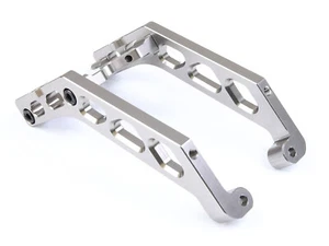 GTB CNC Aluminum Metal Wing Mount Set for 1/8 RC TLR Losi 8ight -XE 4WD Racing - Picture 1 of 5