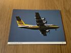 Brymon Airways DHC-7 aircraft postcard
