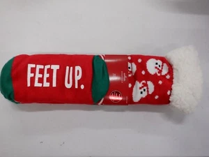 SCARPE DA PUPAZZO DI NEVE MARCA TAGLIA UNICA PIEDI ROSSI ORNAMENTI NUOVI #21825 - Foto 1 di 3