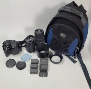 Canon EOS Kiss Digital X with 2 lenses a Battery charger and 3 batterys - Picture 1 of 20