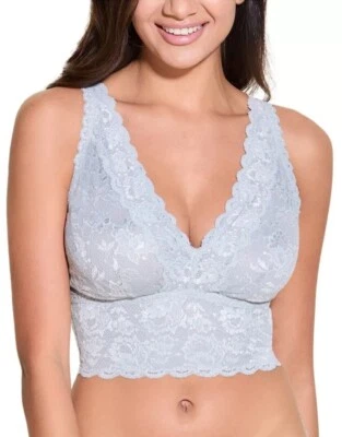 New COSABELLA Never Say Size M Light Crystal Curvy Plungie Long Line Bralette - Image 1 of 4