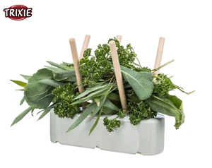 TRIXIE FEEDING TROUGH FOR SMALL ANIMALS RABBITS GUINEA PIGS 26 X 23 X 17 CM - Picture 1 of 9