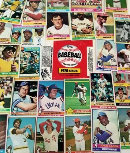 1976 TOPPS BASEBALL #501-660 + TRADED YOU PICK SEE EVERY CARD STARS *NEW LISTING - Image 1 of 1