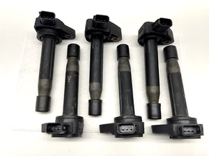 6PC Honda CM11-207A Hitachi OEM Factory Original Ignition Coil Japan Acura Honda - Picture 1 of 8
