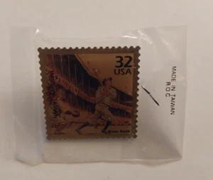 1998 USPS 32¢ Stamp Babe Ruth Lapel Collectors Pin Winco International - Picture 1 of 2
