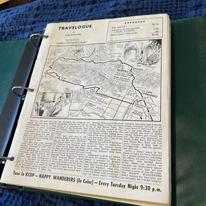 1964-7 Travelogue 150 Pictorial MAPS Slim Barnard Ford Palm Springs California - Picture 1 of 24