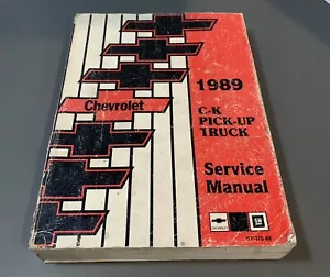 1989 Chevrolet C-K Pickup Truck Service Manual ST-375-89 - Picture 1 of 7