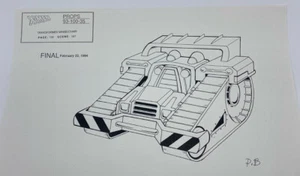 X-Men: Producción Animada 1992 FIRMADA Darrel Bowen COPIA Modelo Dibujo Celular - Imagen 1 de 2
