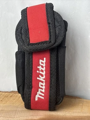 Bolsa roja Makita construcción teléfono celular o portaherramientas Foto 1 de 4