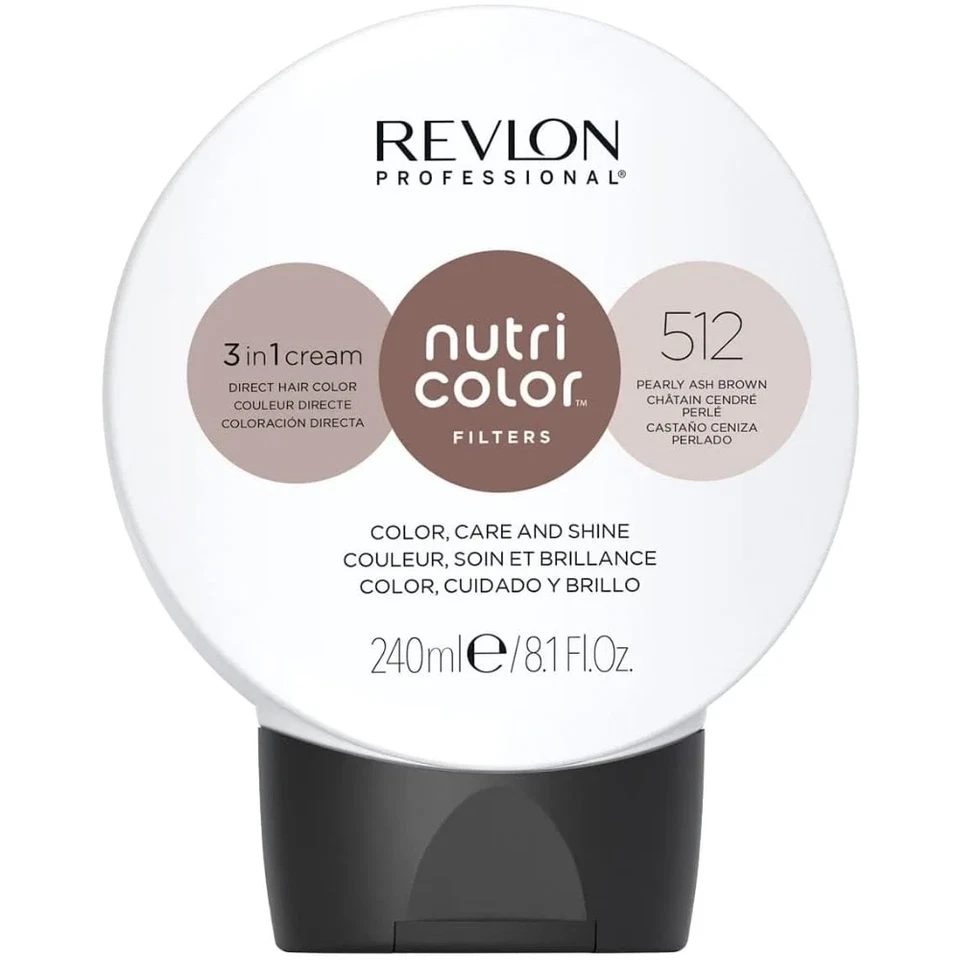 Revlon Professional Nutri Color Filters 512 Pearly Ash Brown 240ml - Bild 1 von 1