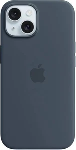 Apple iPhone 15 Plus Silikon Case mit MagSafe - Sturmblau - Bild 1 von 4