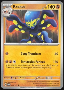 Carte Pokémon Krakos 113/191   Étincelles Déferlantes Français - Picture 1 of 2