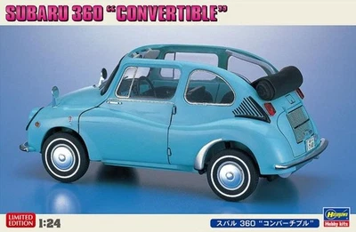 1:24 HASEGAWA Subaru 360 Cabriolet 1958 Kit HA20494 - Immagine 1 di 2
