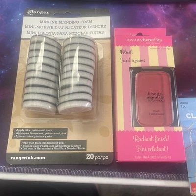 6-SCULPEY POLYMER CLAY ACCESORIES MOLDS TOLLS AND COLORING   BAG  60 - Image 1 of 4