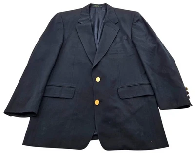 CHAQUETA DEPORTIVA BLAZER BACHRACH AZUL MARINO 40R 100% LANA Foto 1 de 4