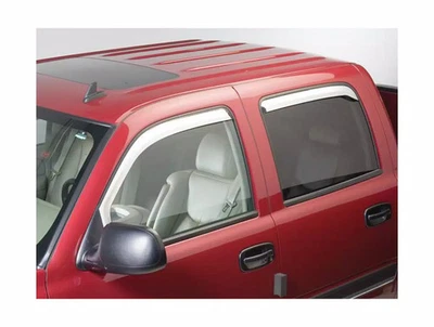 Putco Chrome Window Visors For Dodge Ram 1500 09-18 Front/Rear In Channel Crew - Imagem 1 de 4