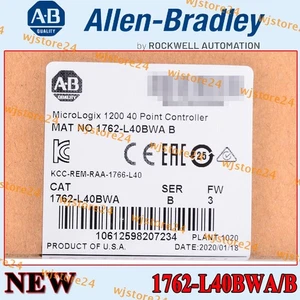 Factory Sealed Allen-Bradley 1762-L40BWA/B MicroLogix 1200 40 Point Controller - Picture 1 of 5