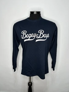 Bogey Boys Sweatshirt Navy Blue Sergio The Cat Crew Neck Pullover Men's Large - Picture 1 of 6