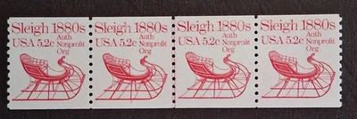 美国斯科特 # 1900 5.2 美分雪橇盘 # 3 PNC4 VF NH — 第 1/2 张图片