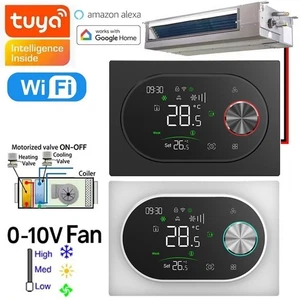 Smart WiFi Thermostat BAC-9000MLWE Fan Coil - 0-10V Lüfter und ON/OFF Ventil - Bild 1 von 27
