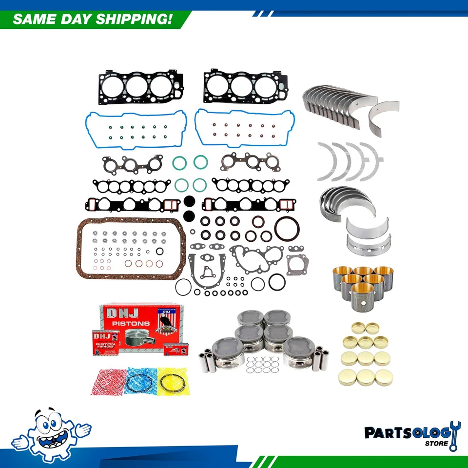 Kit de reconstrucción de motor DNJ EK965 para 95-04 Toyota 4Runner T100 3,4 L V6 DOHC 24v Foto 1 de 4
