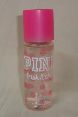 VICTORIA'S SECRET PINK FRESH & CLEAN BODY MIST 2.5 FL OZ Travel Size - Image 1 of 2