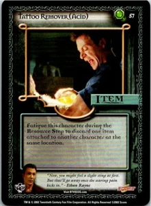 Buffy Angel's Curse CCG Card #57 Tattoo Remover (Acid) - Picture 1 of 1
