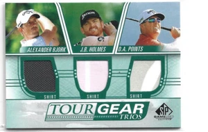 2021 SP Game Used Tour Gear Trios Bjork / J.R. Holmes / Points TG3-BHP - Picture 1 of 1