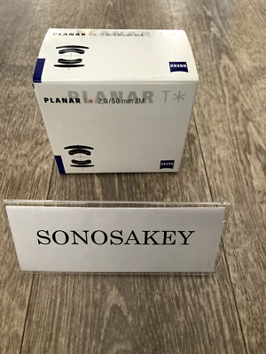 Carl Zeiss Planar T* 50mm F2 ZM Leica M Mount Silver w/Box from Japan 【NEW】 - Image 1 of 4