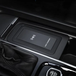 Car wireless charger For volvo XC90 XC60 S90 V90 phone charging plate accessorie - Picture 1 of 7
