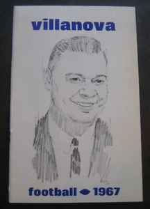 1967 Villanova University Wildcats Football Brochure Jim Murray Eagles GM - Picture 1 of 8