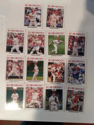 2008 Topps Philadelphia Phillies Set 14 Cards FACTORY SEALED,World Series Champs - Image 1 of 2